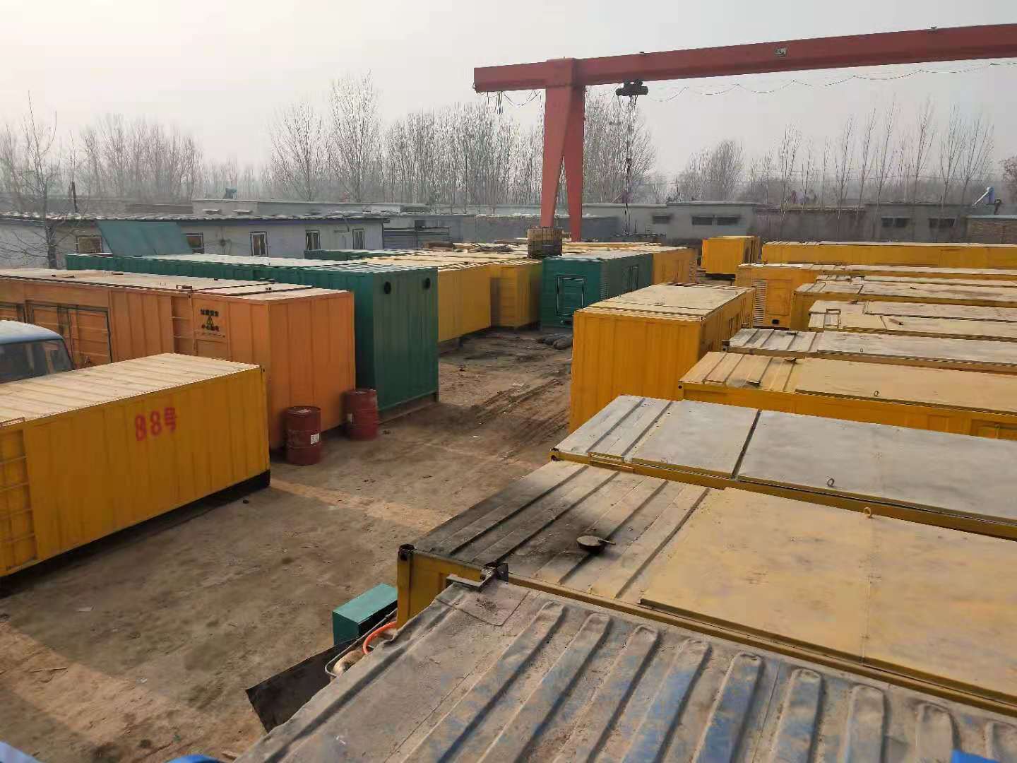 龙江租赁发电机-灰尘、风沙对柴油发电机组造成哪些不良影响？